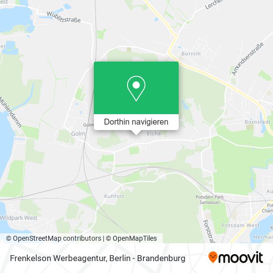 Frenkelson Werbeagentur Karte