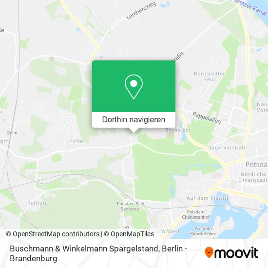 Buschmann & Winkelmann Spargelstand Karte