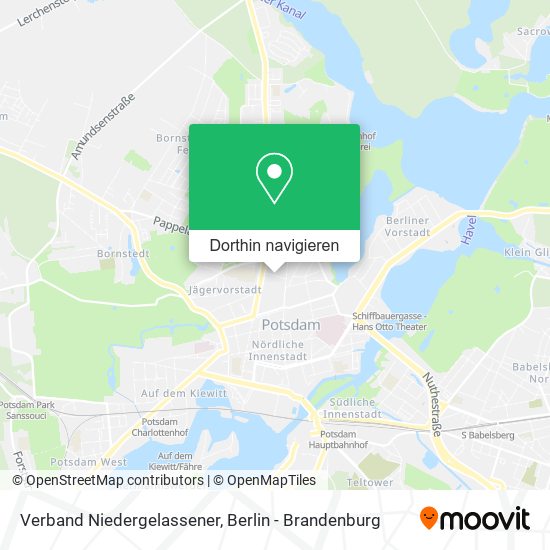 Verband Niedergelassener Karte