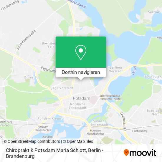 Chiropraktik Potsdam Maria Schlott Karte