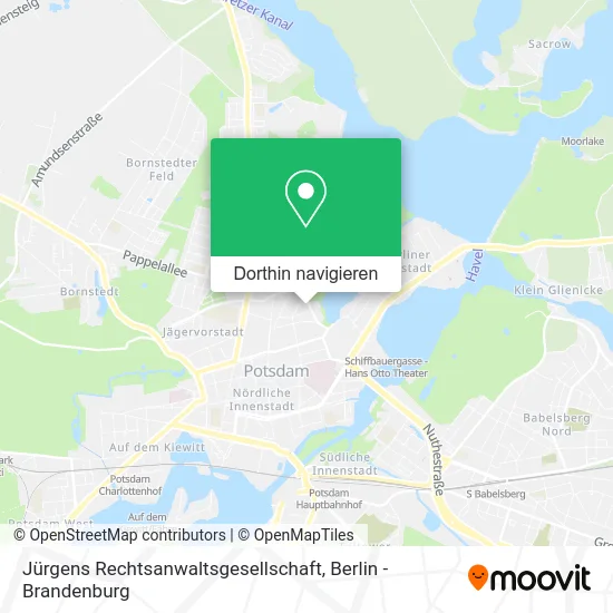 Jürgens Rechtsanwaltsgesellschaft Karte