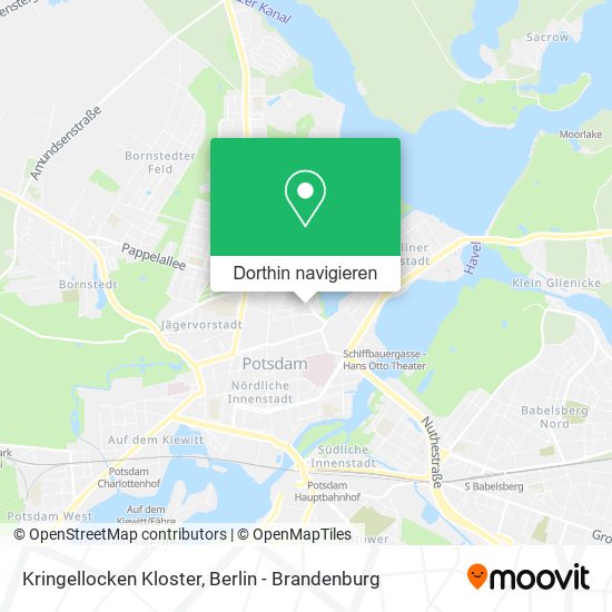 Kringellocken Kloster Karte