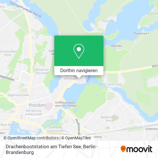 Drachenbootstation am Tiefen See Karte