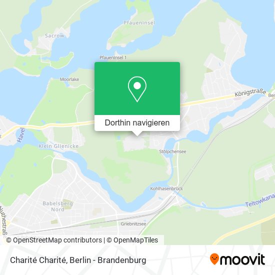 Charité Charité Karte