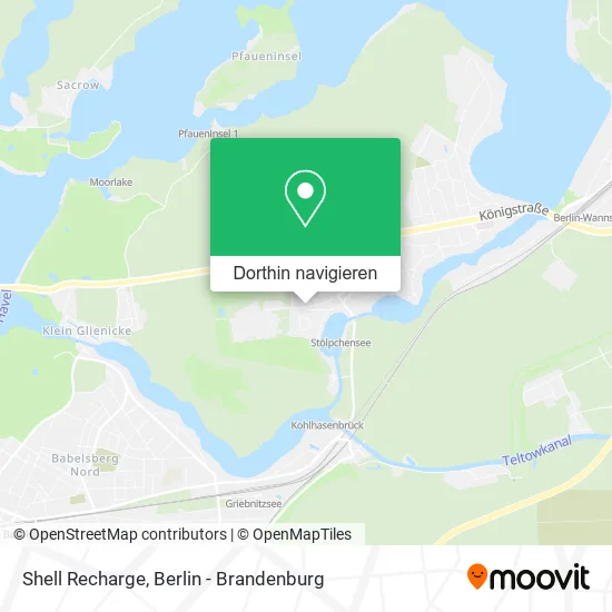 Shell Recharge Karte