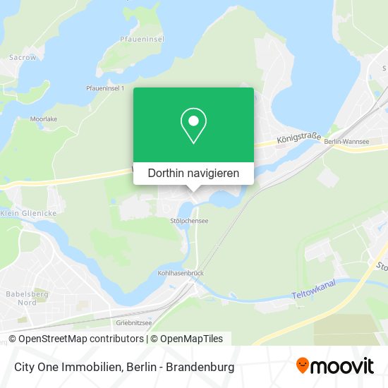 City One Immobilien Karte