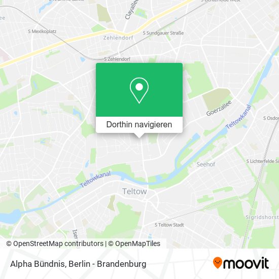 Alpha Bündnis Karte