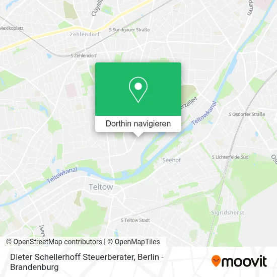 Dieter Schellerhoff Steuerberater Karte
