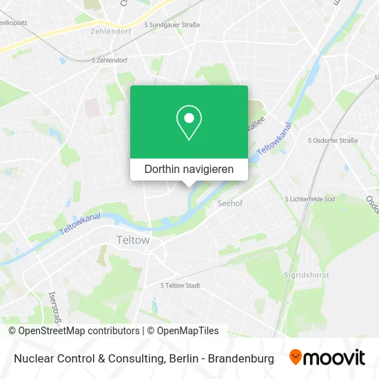 Nuclear Control & Consulting Karte