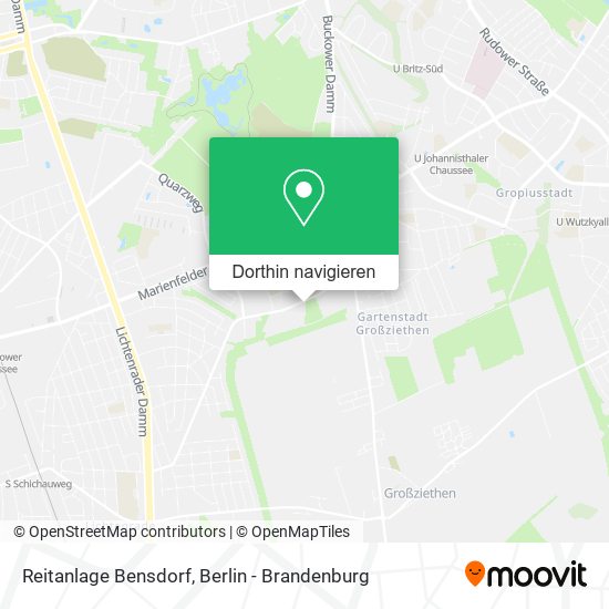 Reitanlage Bensdorf Karte