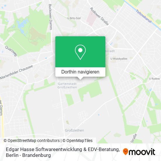 Edgar Hasse Softwareentwicklung & EDV-Beratung Karte