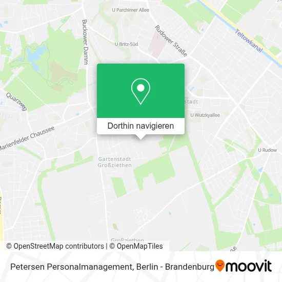 Petersen Personalmanagement Karte