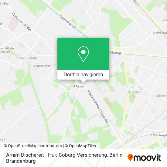 Arnim Dischereit - Huk-Coburg Versicherung Karte