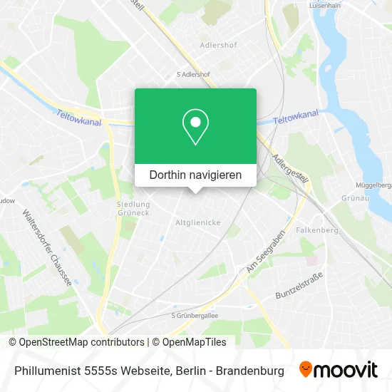 Phillumenist 5555s Webseite Karte