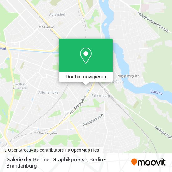 Galerie der Berliner Graphikpresse Karte