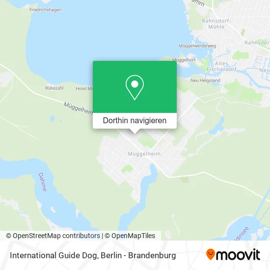 International Guide Dog Karte