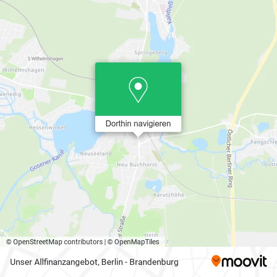 Unser Allfinanzangebot Karte