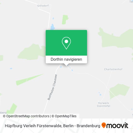 Hüpfburg Verleih Fürstenwalde Karte