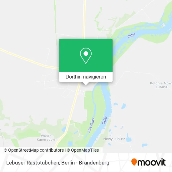 Lebuser Raststübchen Karte