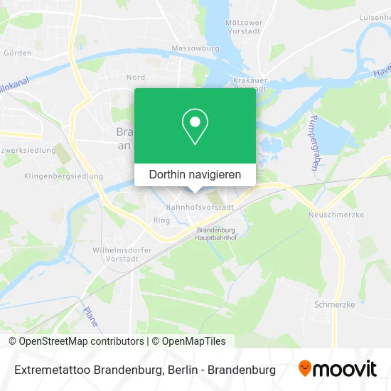 Extremetattoo Brandenburg Karte