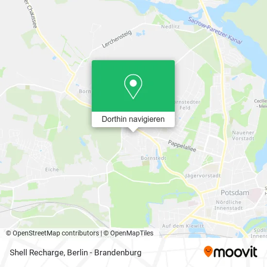 Shell Recharge Karte