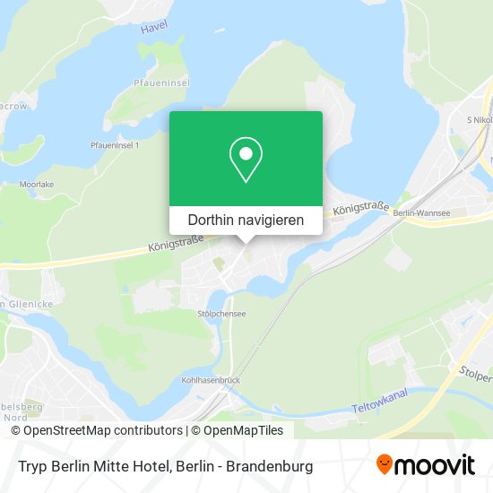 Tryp Berlin Mitte Hotel Karte
