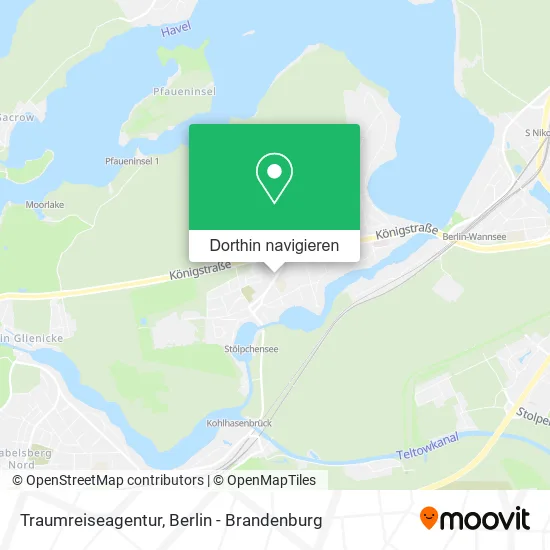 Traumreiseagentur Karte