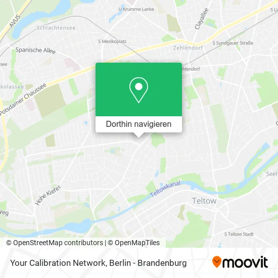 Your Calibration Network Karte