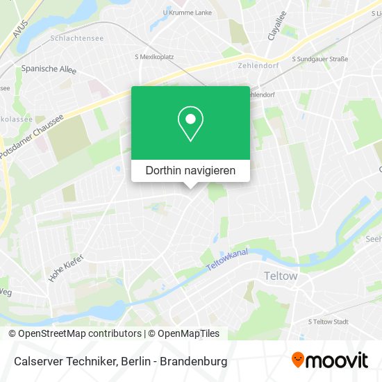 Calserver Techniker Karte