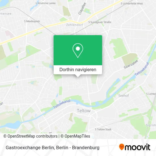 Gastroexchange Berlin Karte
