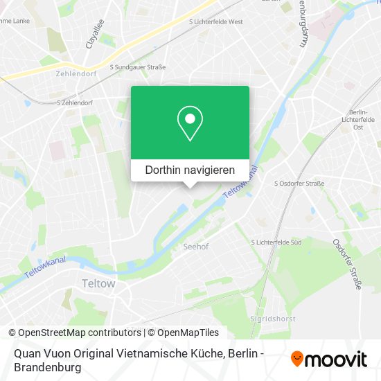 Quan Vuon Original Vietnamische Küche Karte