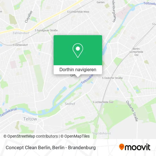 Concept Clean Berlin Karte