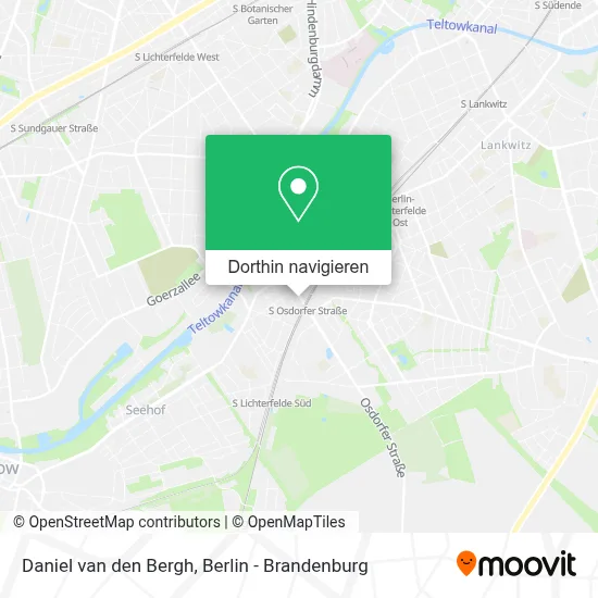 Daniel van den Bergh Karte