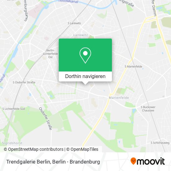 Trendgalerie Berlin Karte