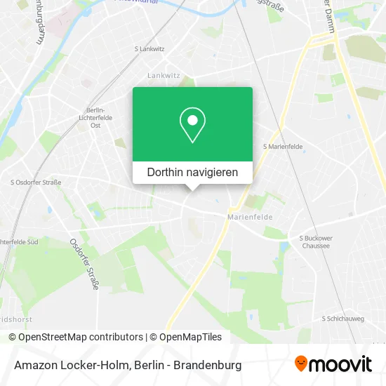 Amazon Locker-Holm Karte