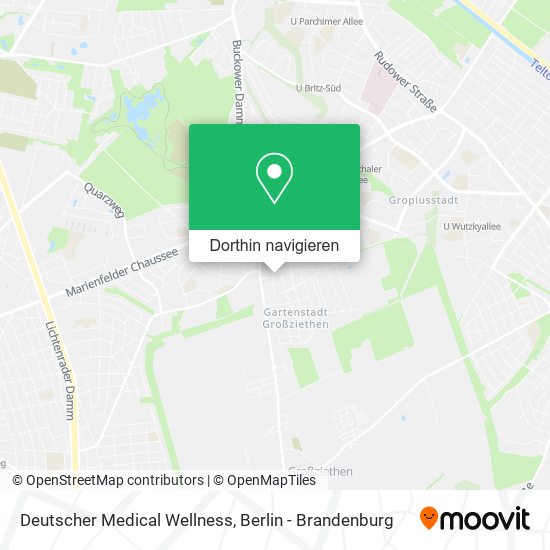 Deutscher Medical Wellness Karte