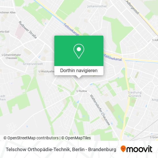 Telschow Orthopädie-Technik Karte