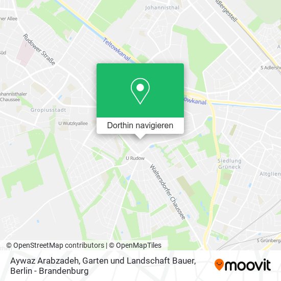 Aywaz Arabzadeh, Garten und Landschaft Bauer Karte
