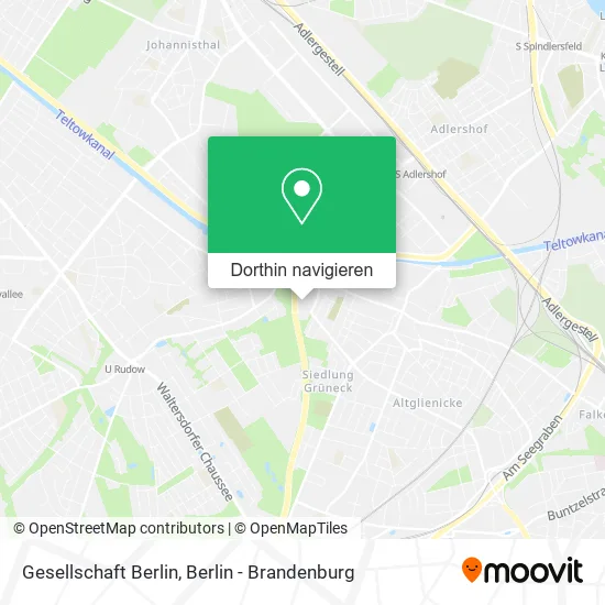 Gesellschaft Berlin Karte