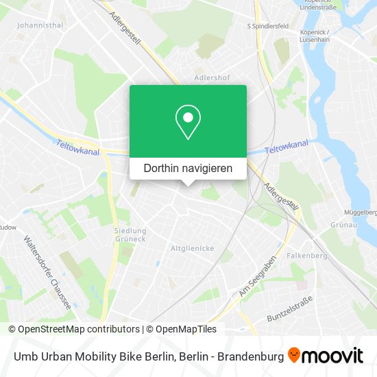 Umb Urban Mobility Bike Berlin Karte
