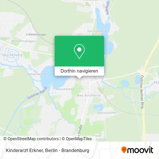 Kinderarzt Erkner Karte