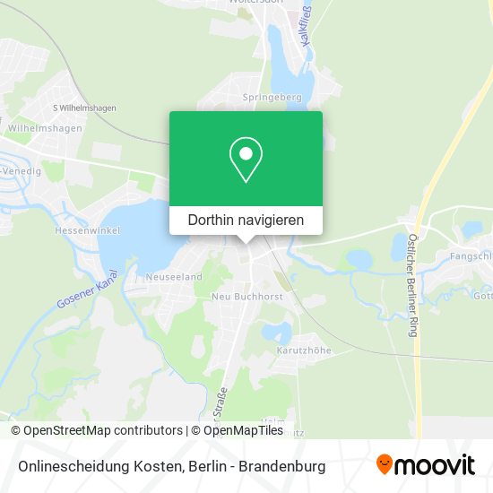 Onlinescheidung Kosten Karte