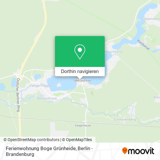 Ferienwohnung Boge Grünheide Karte