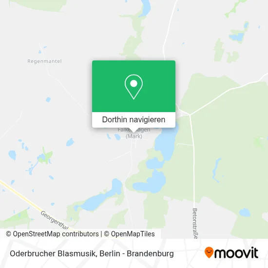 Oderbrucher Blasmusik Karte