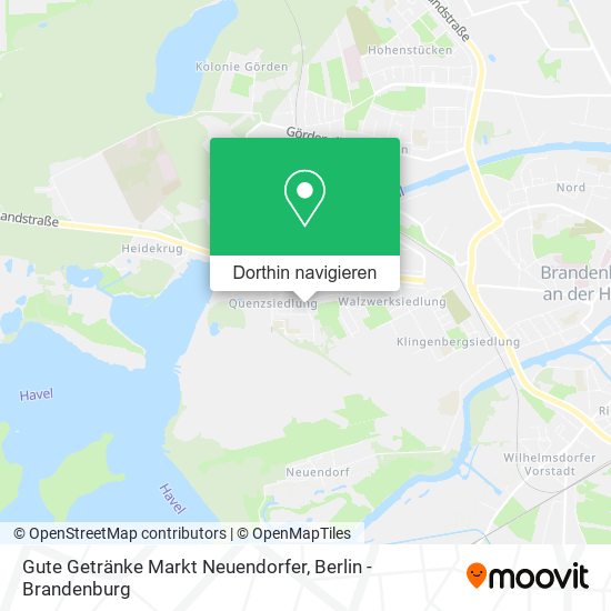 Gute Getränke Markt Neuendorfer Karte