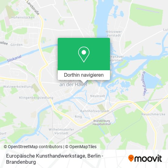 Europäische Kunsthandwerkstage Karte