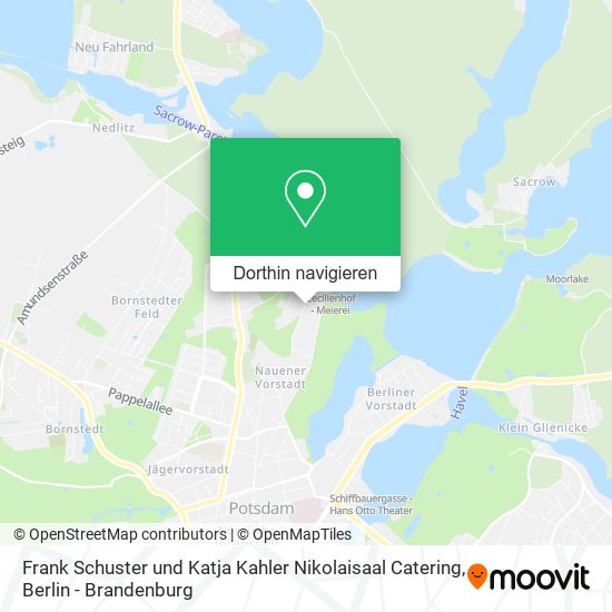 Frank Schuster und Katja Kahler Nikolaisaal Catering Karte