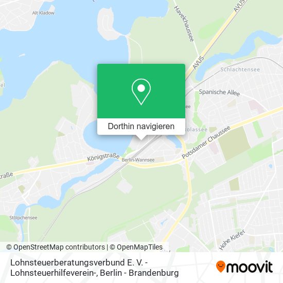Lohnsteuerberatungsverbund E. V. -Lohnsteuerhilfeverein- Karte