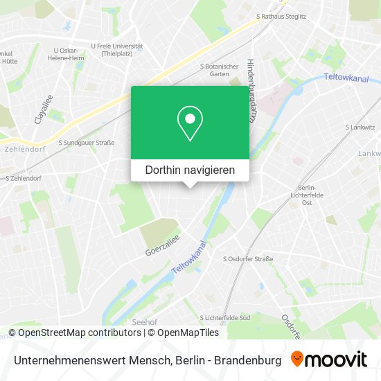 Unternehmenenswert Mensch Karte