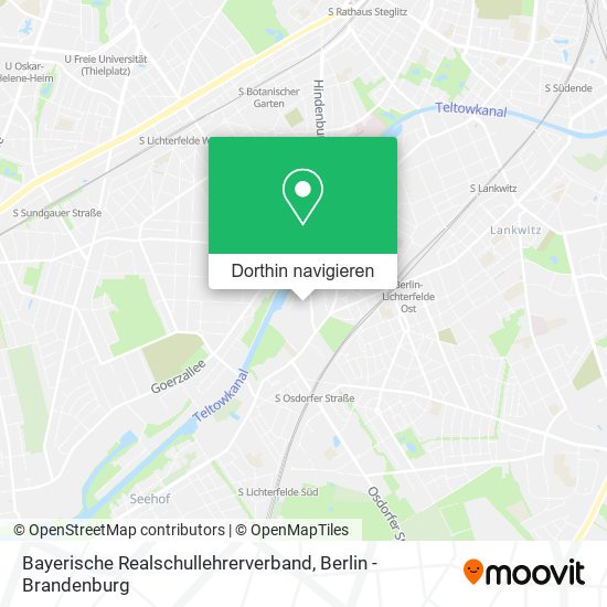 Bayerische Realschullehrerverband Karte